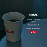 hubb. "BRAZIL" -  Single-Origin Coffee Whole Bean